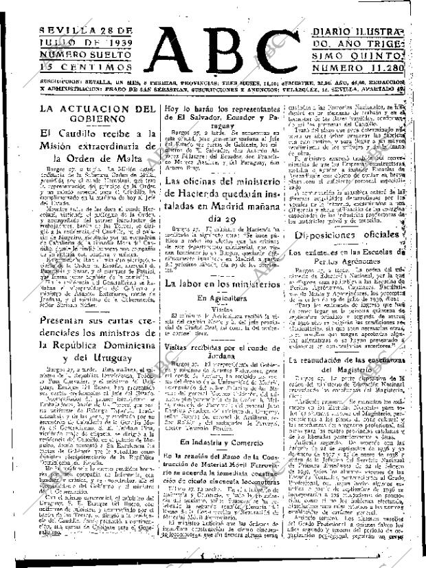 ABC SEVILLA 28-07-1939 página 3