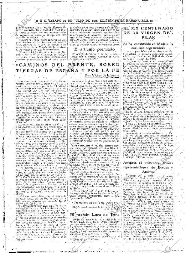 ABC MADRID 29-07-1939 página 10