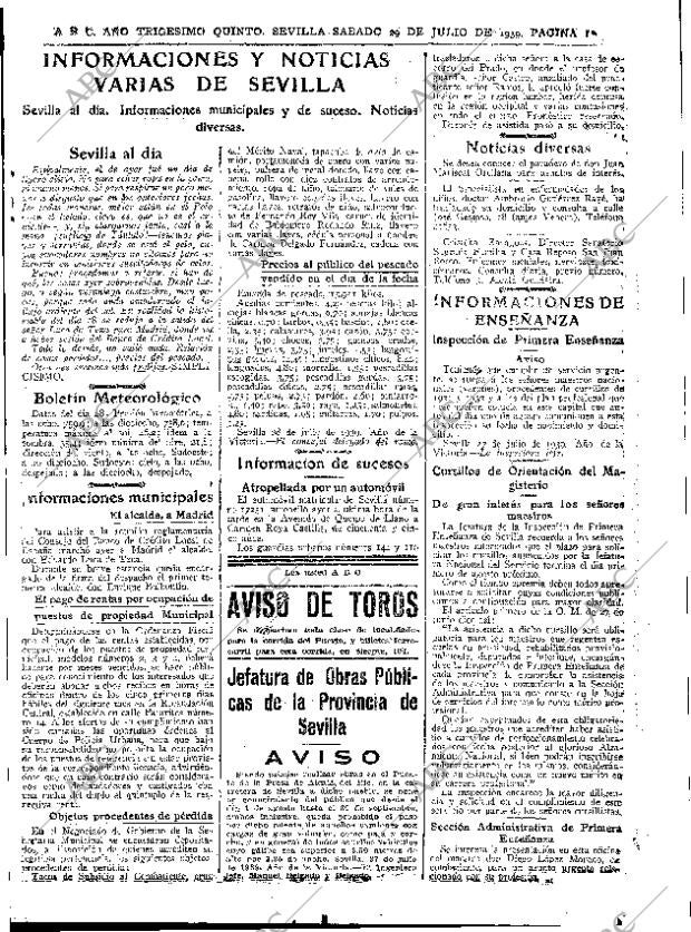 ABC SEVILLA 29-07-1939 página 11