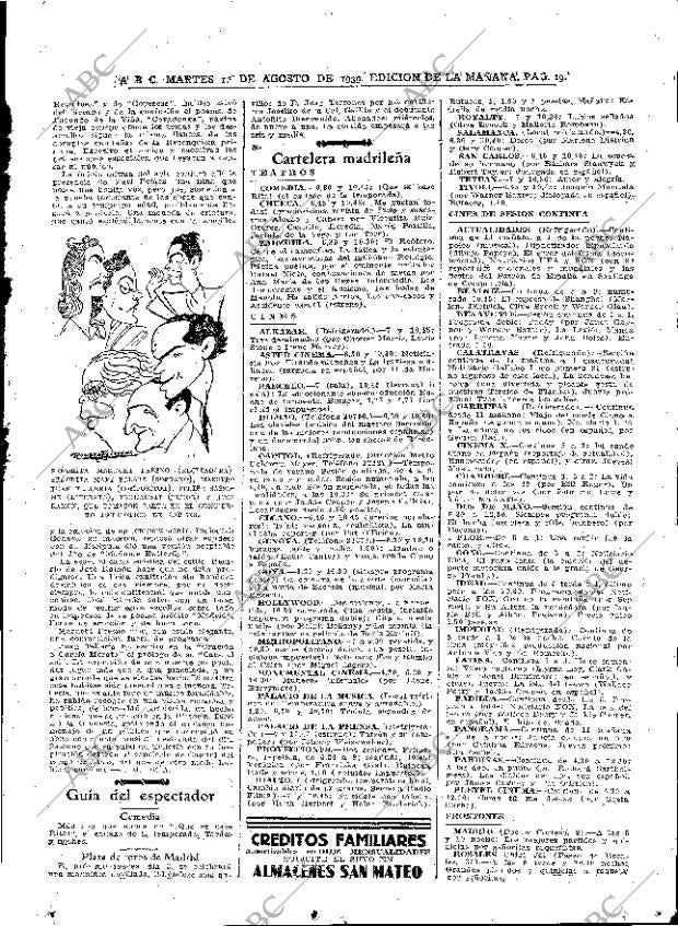 ABC MADRID 01-08-1939 página 19