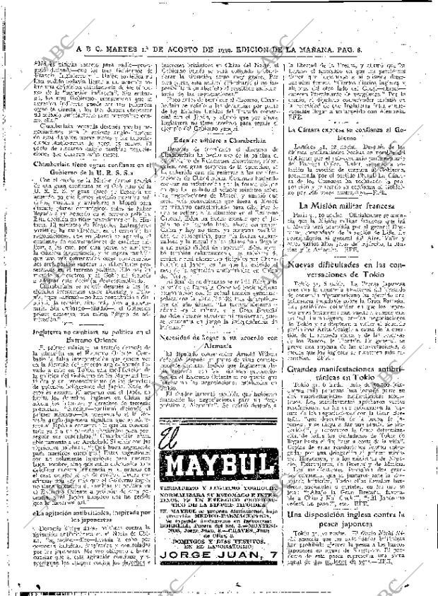 ABC MADRID 01-08-1939 página 8