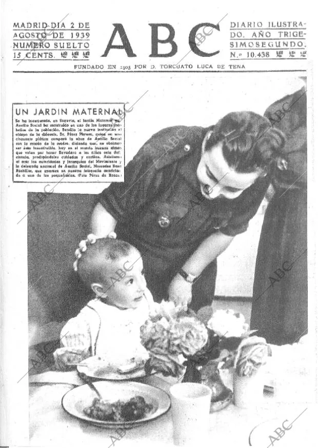 ABC MADRID 02-08-1939 página 1