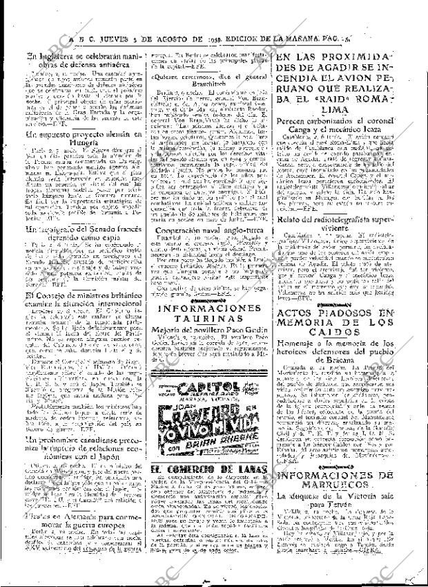 ABC MADRID 03-08-1939 página 15