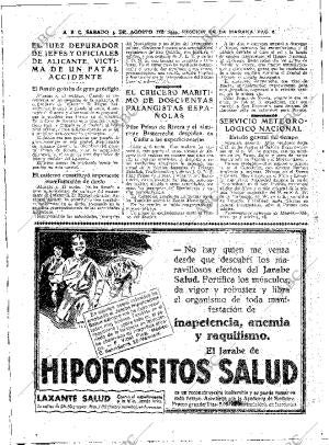 ABC MADRID 05-08-1939 página 6