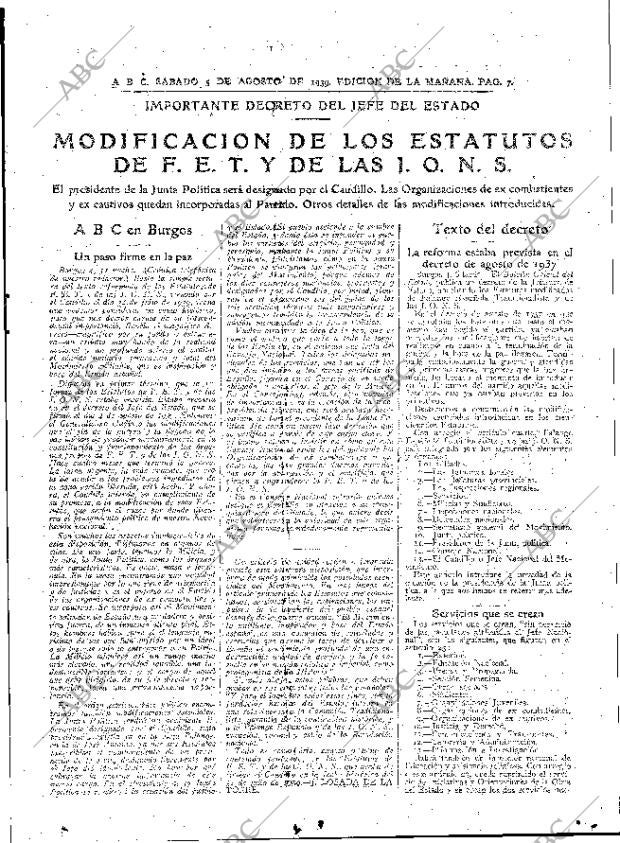 ABC MADRID 05-08-1939 página 7