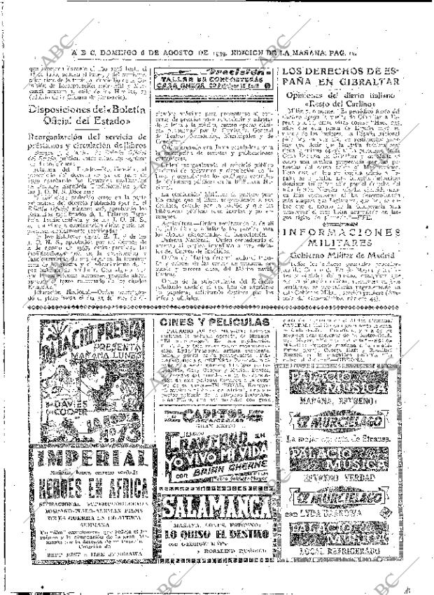 ABC MADRID 06-08-1939 página 12