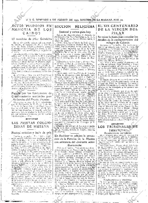ABC MADRID 06-08-1939 página 20