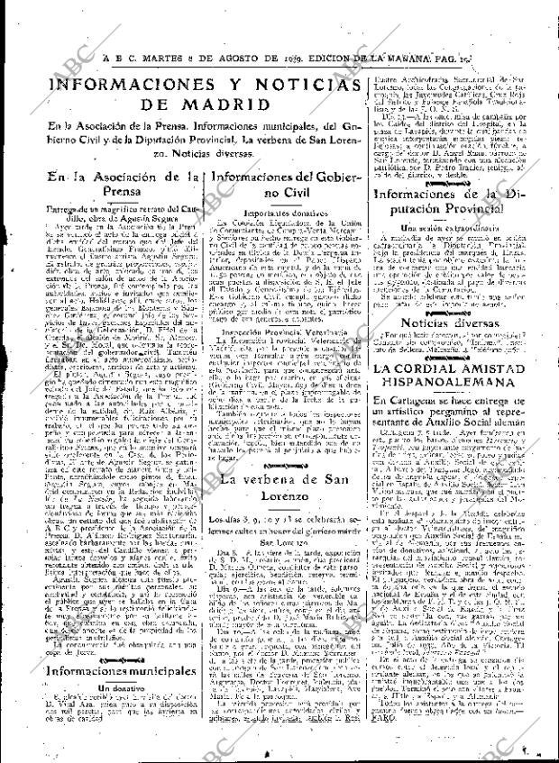 ABC MADRID 08-08-1939 página 19