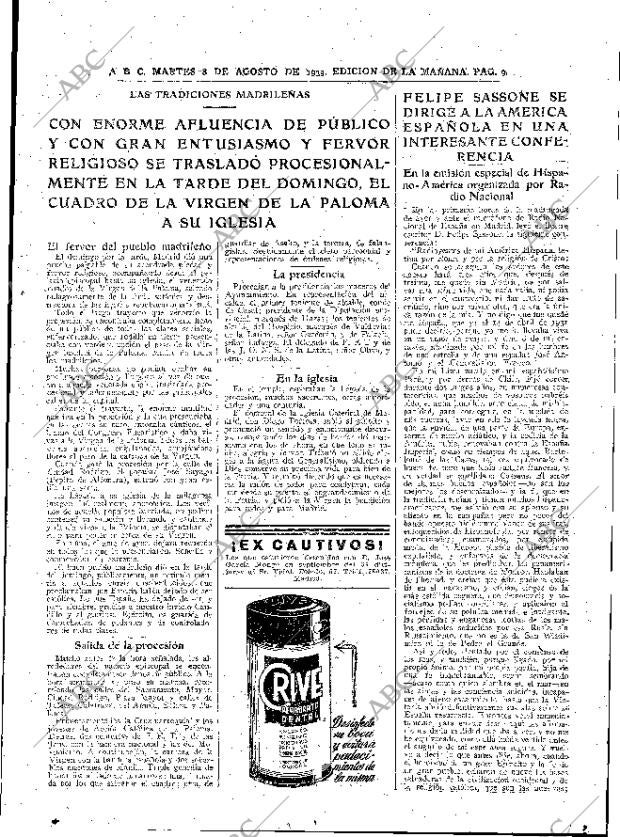 ABC MADRID 08-08-1939 página 9
