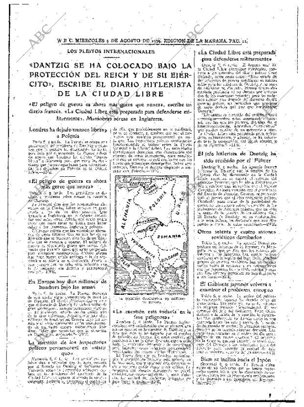 ABC MADRID 09-08-1939 página 11