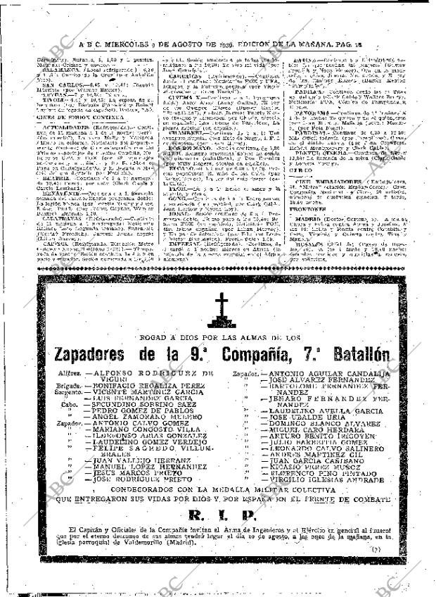 ABC MADRID 09-08-1939 página 16