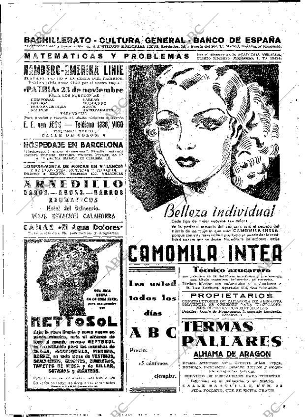 ABC MADRID 09-08-1939 página 2
