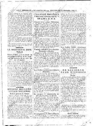 ABC MADRID 09-08-1939 página 6