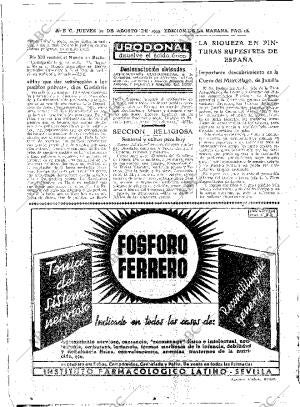 ABC MADRID 10-08-1939 página 18