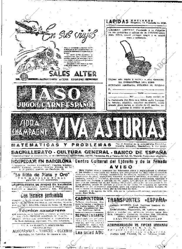 ABC MADRID 10-08-1939 página 2