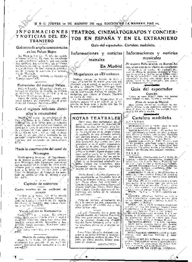 ABC MADRID 10-08-1939 página 21