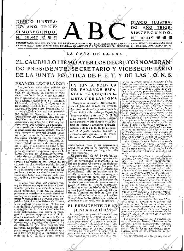 ABC MADRID 10-08-1939 página 9
