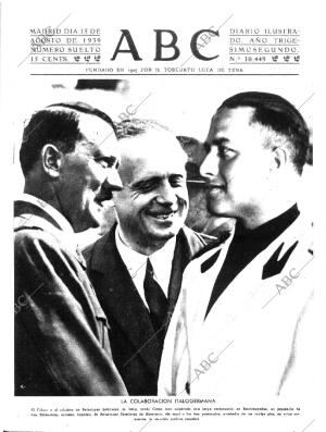 ABC MADRID 15-08-1939 página 1