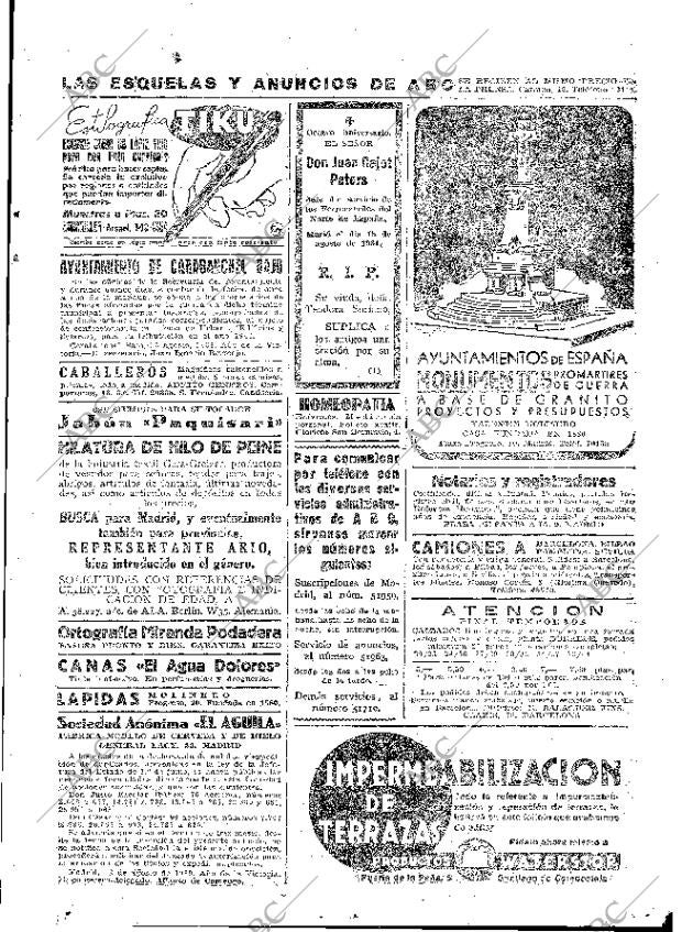 ABC MADRID 15-08-1939 página 25
