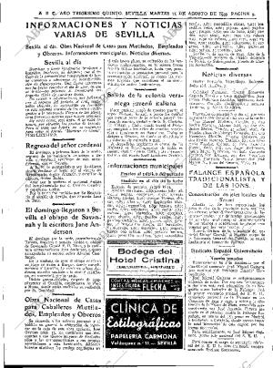 ABC SEVILLA 15-08-1939 página 9