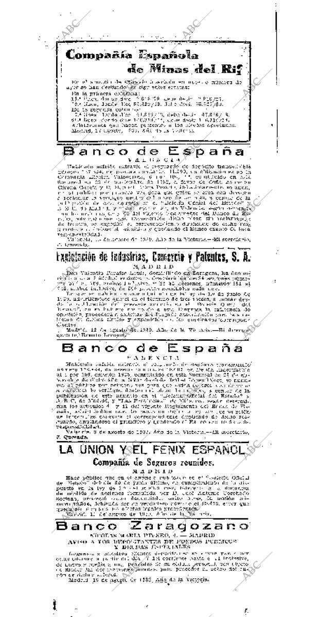 ABC MADRID 17-08-1939 página 20