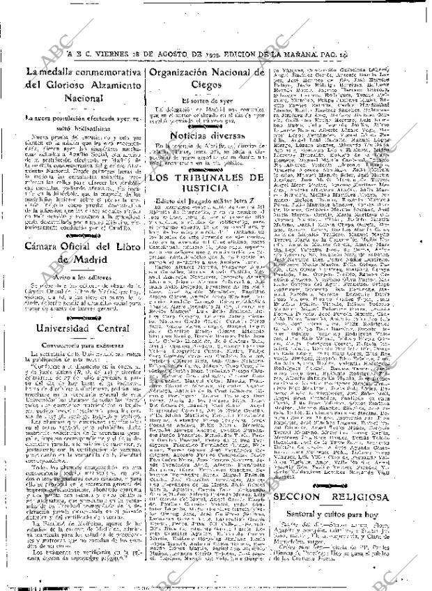 ABC MADRID 18-08-1939 página 14