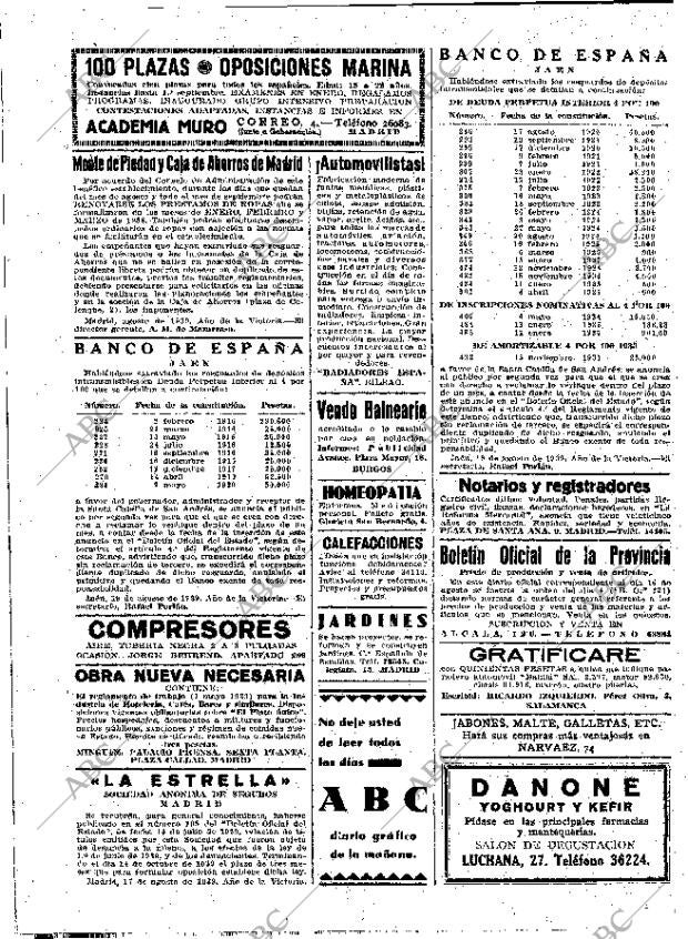 ABC MADRID 19-08-1939 página 26