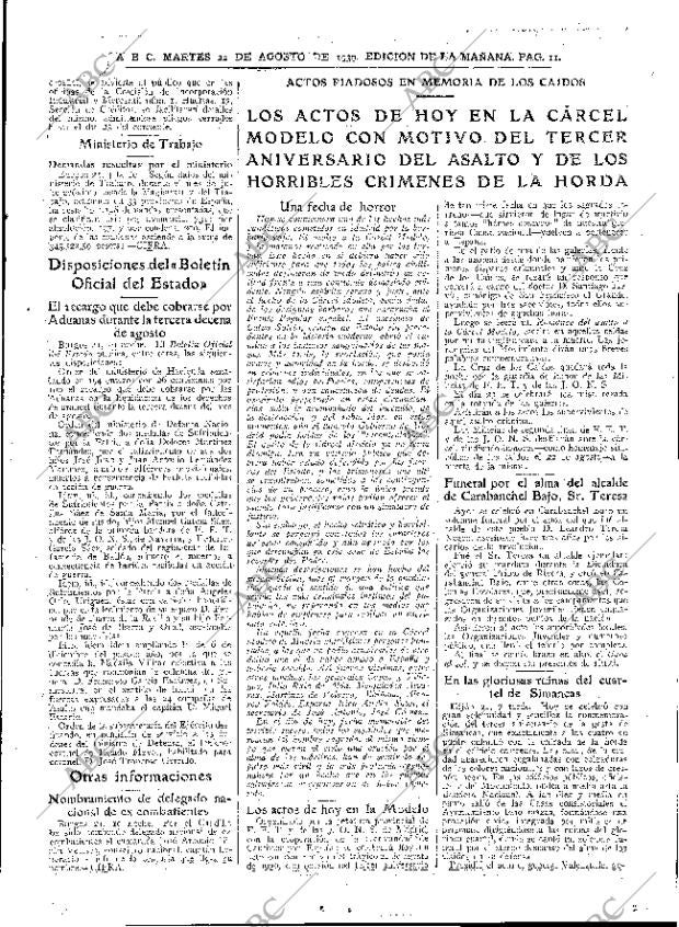 ABC MADRID 22-08-1939 página 11