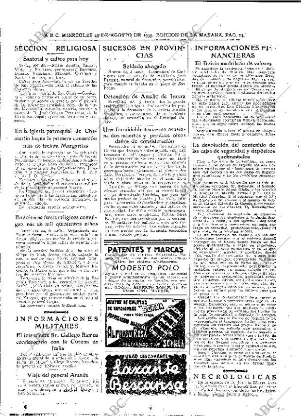 ABC MADRID 23-08-1939 página 14