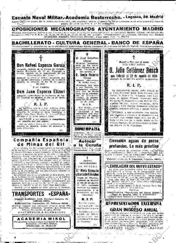 ABC MADRID 23-08-1939 página 18