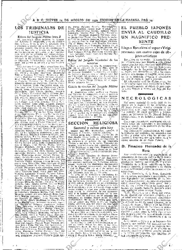 ABC MADRID 24-08-1939 página 12