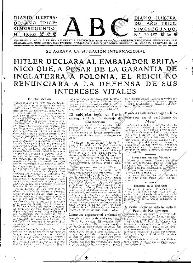 ABC MADRID 24-08-1939 página 5