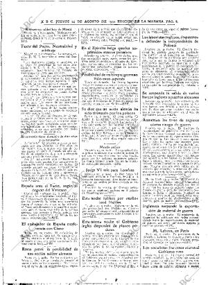 ABC MADRID 24-08-1939 página 6