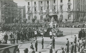 Misa de campaña con motivo del II aniversario de la Liberación de Santander por...