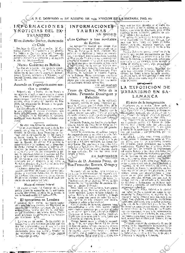 ABC MADRID 27-08-1939 página 20