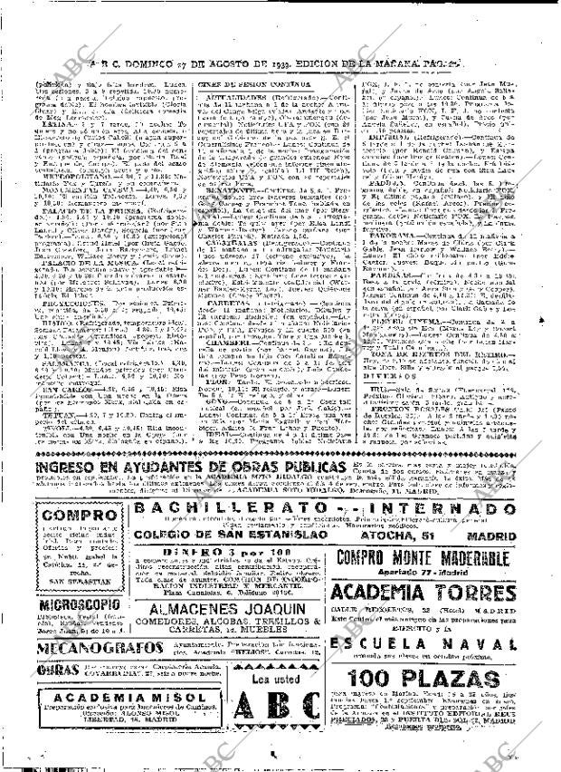 ABC MADRID 27-08-1939 página 22