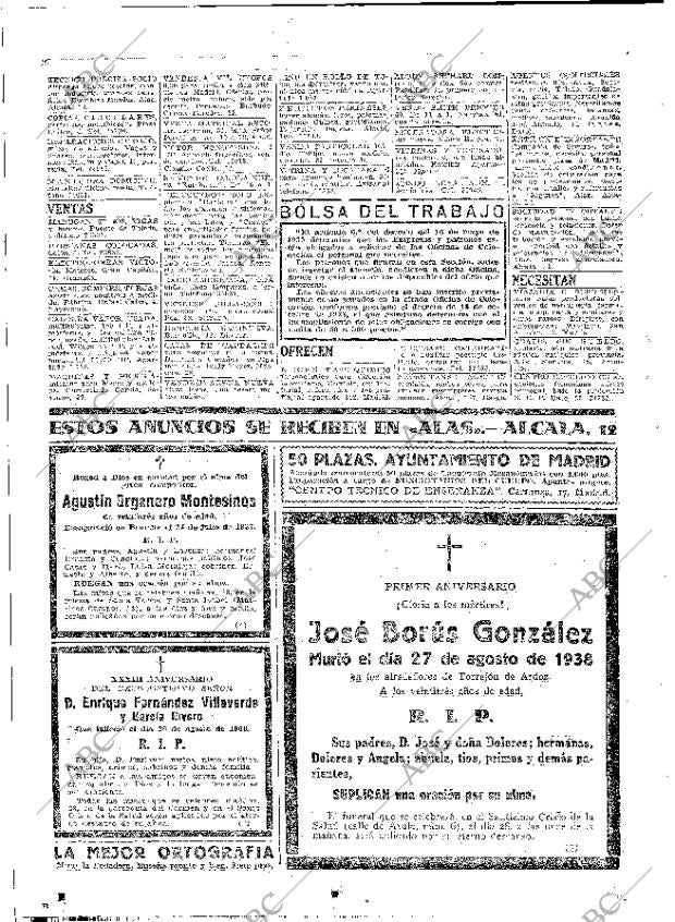 ABC MADRID 27-08-1939 página 28