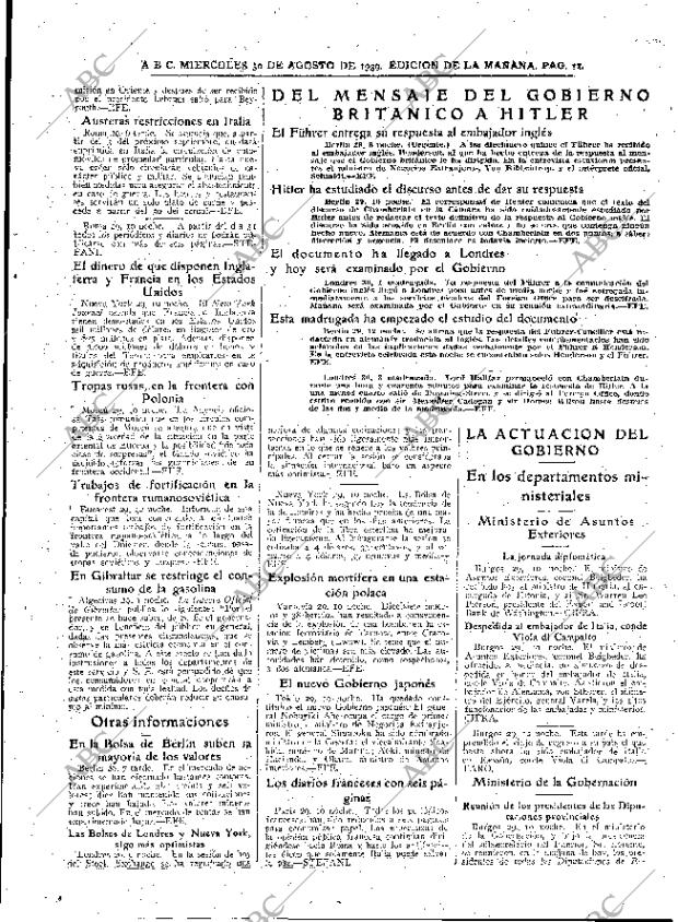 ABC MADRID 30-08-1939 página 11