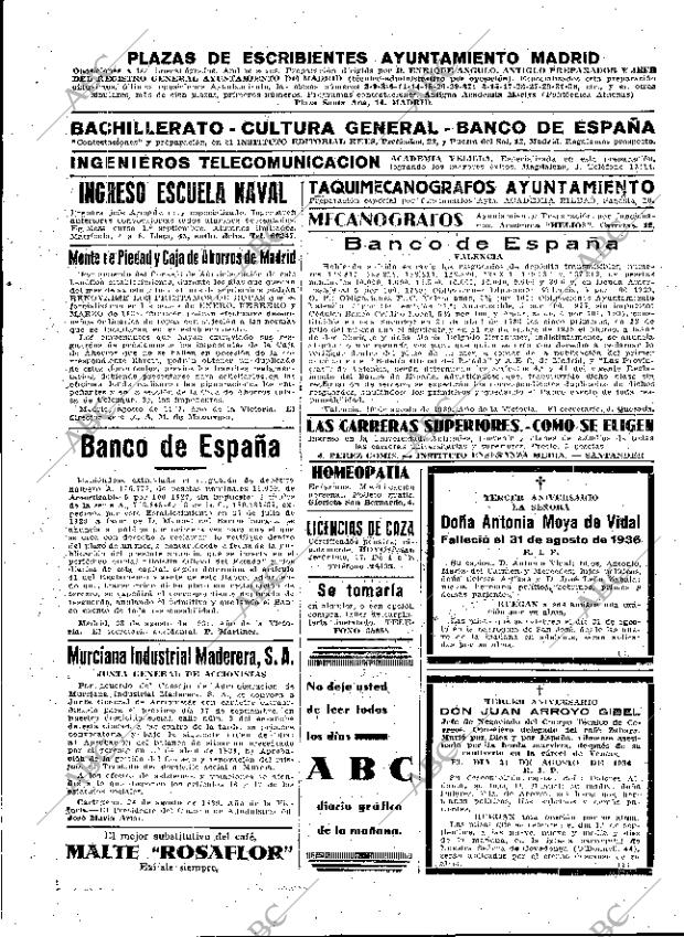 ABC MADRID 30-08-1939 página 19