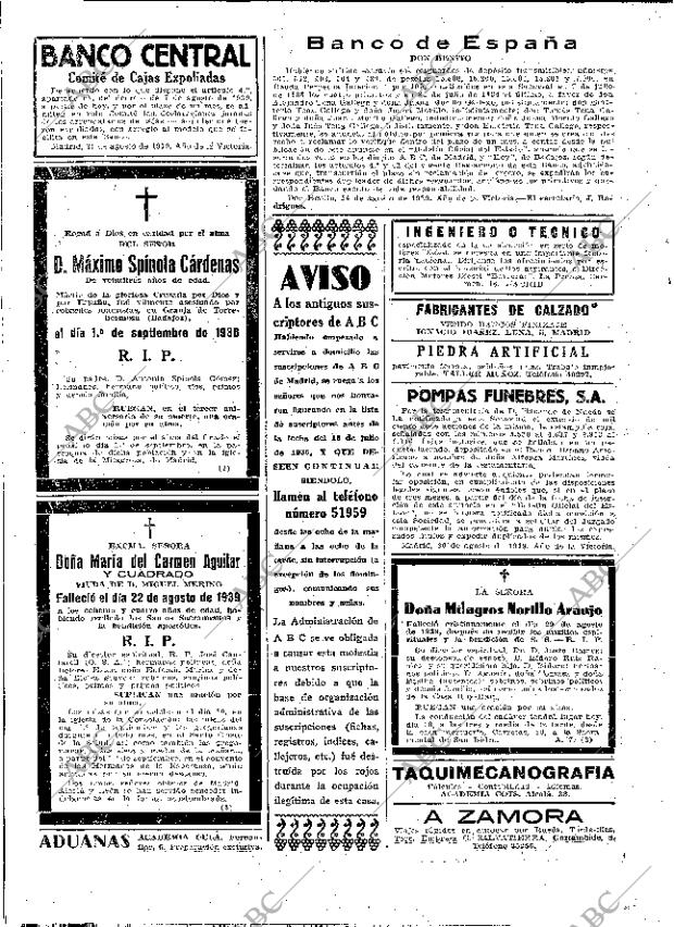 ABC MADRID 30-08-1939 página 20