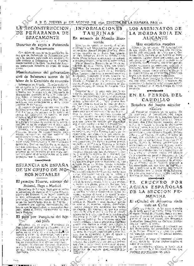 ABC MADRID 31-08-1939 página 12