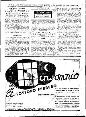 ABC SEVILLA 31-08-1939 página 12