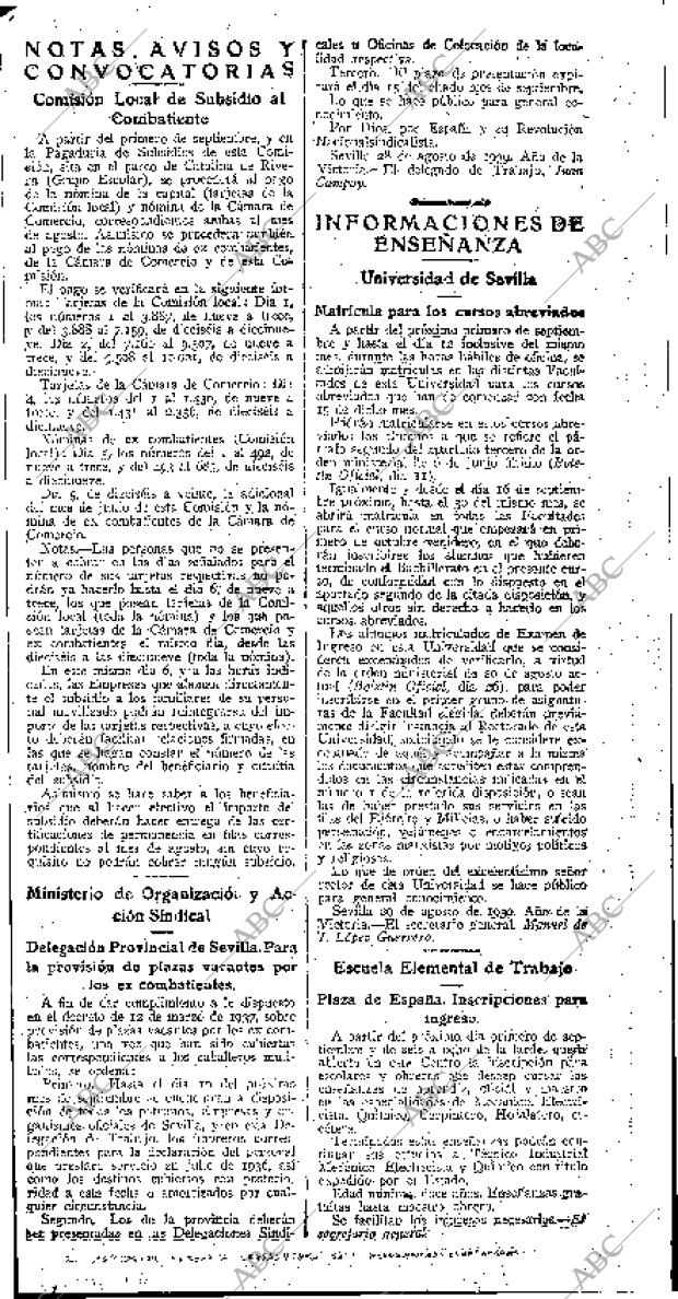 ABC SEVILLA 31-08-1939 página 17