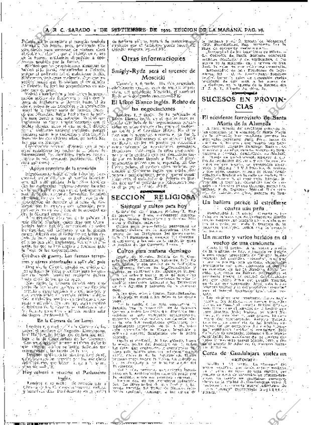 ABC MADRID 02-09-1939 página 16