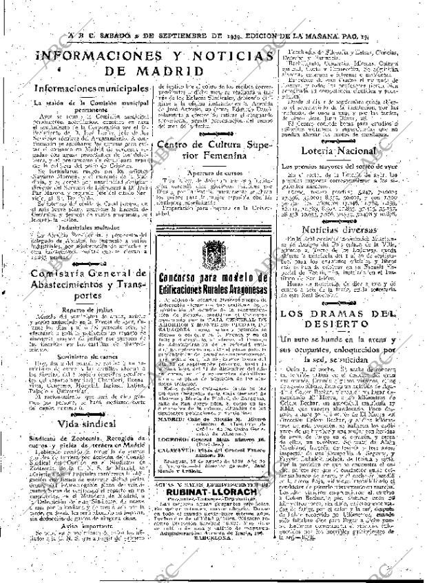 ABC MADRID 02-09-1939 página 17