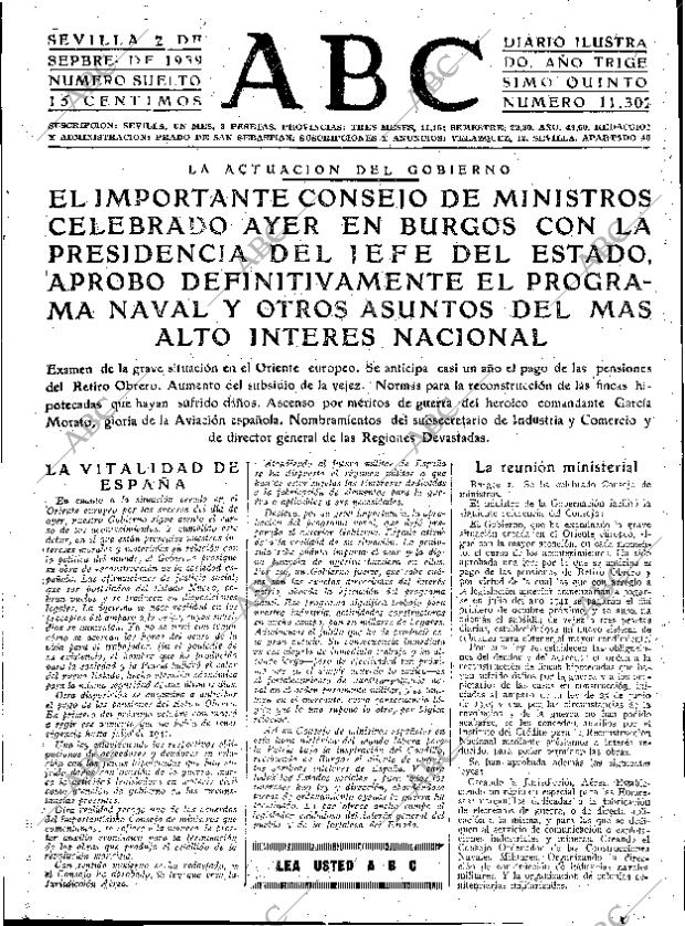 ABC SEVILLA 02-09-1939 página 3