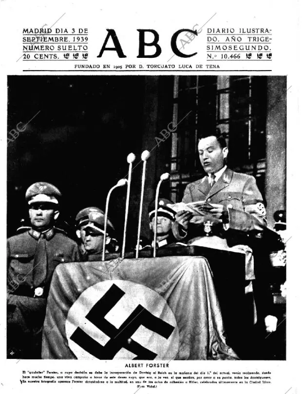 ABC MADRID 03-09-1939 página 1