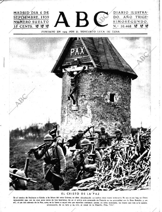 ABC MADRID 06-09-1939 página 1