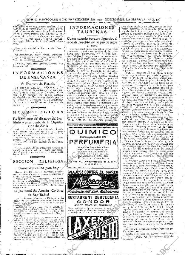 ABC MADRID 06-09-1939 página 14