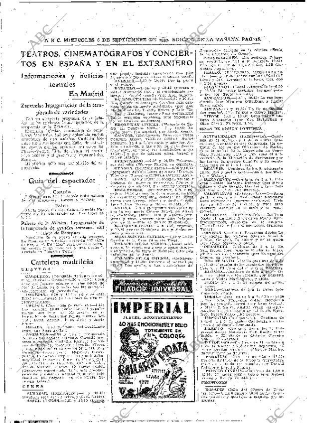 ABC MADRID 06-09-1939 página 16